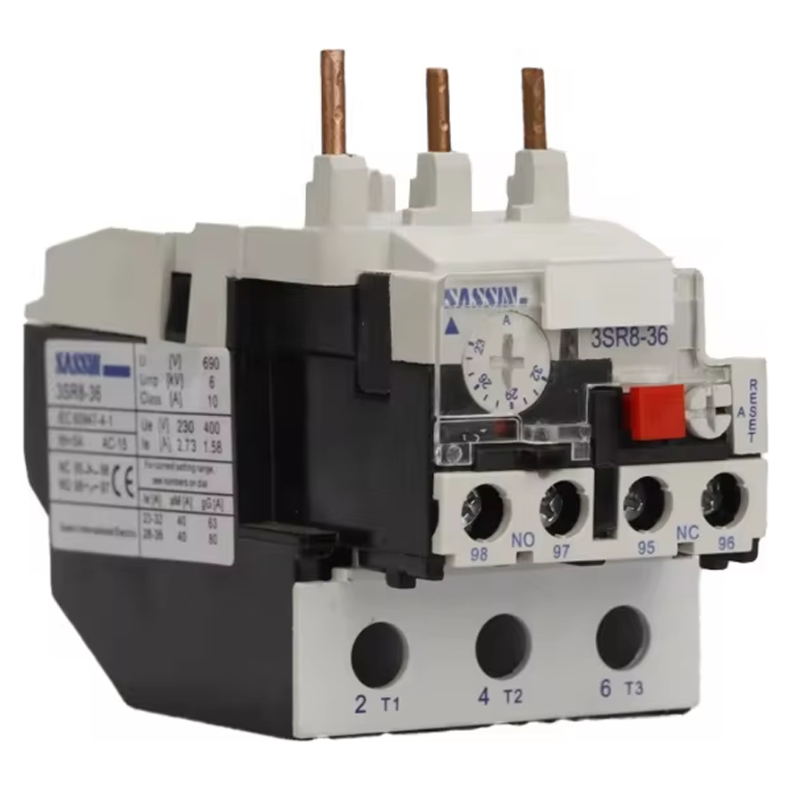 Sassin Thermal Overload Relay (3SR8-25 Series) | Sassin by KHM Megatools Corp. Sassin Thermal Overload Relay (3SR8-25 Series) | Sassin by KHM Megatools Corp.